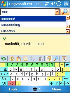 LingvoSoft Dictionary 2009 English <-> Croatian 4.1.88 screenshot